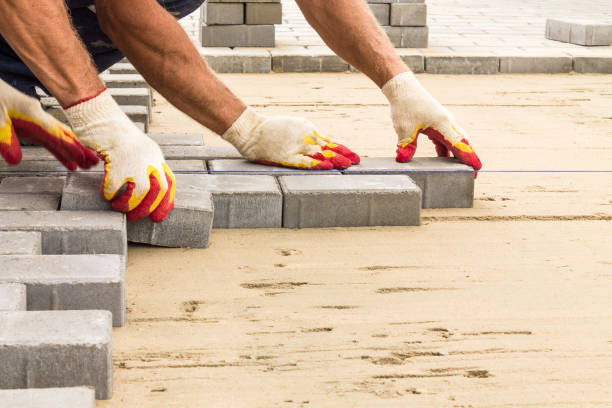 Residential Paver Driveway in Hinckley, IL